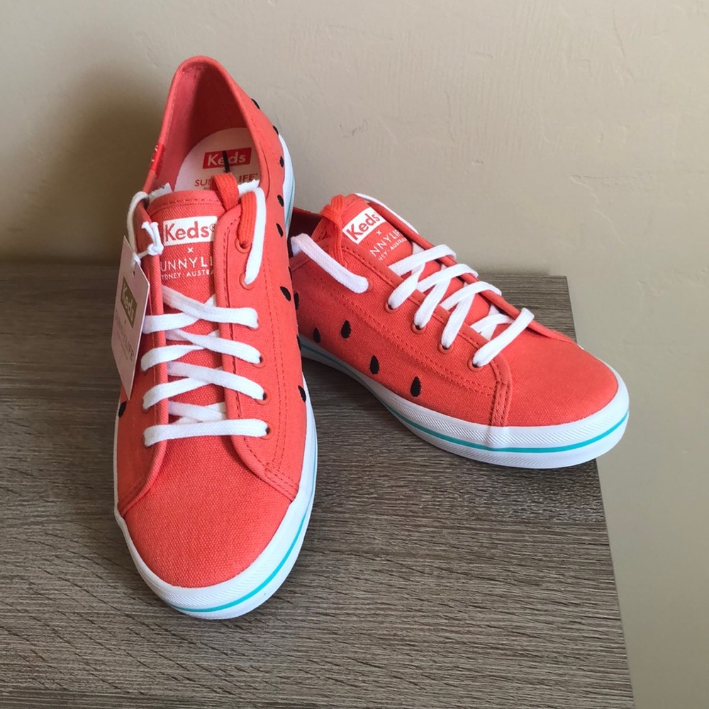 KedsXSunnylife Watermelon Print women’s size 9 tennis shoes
